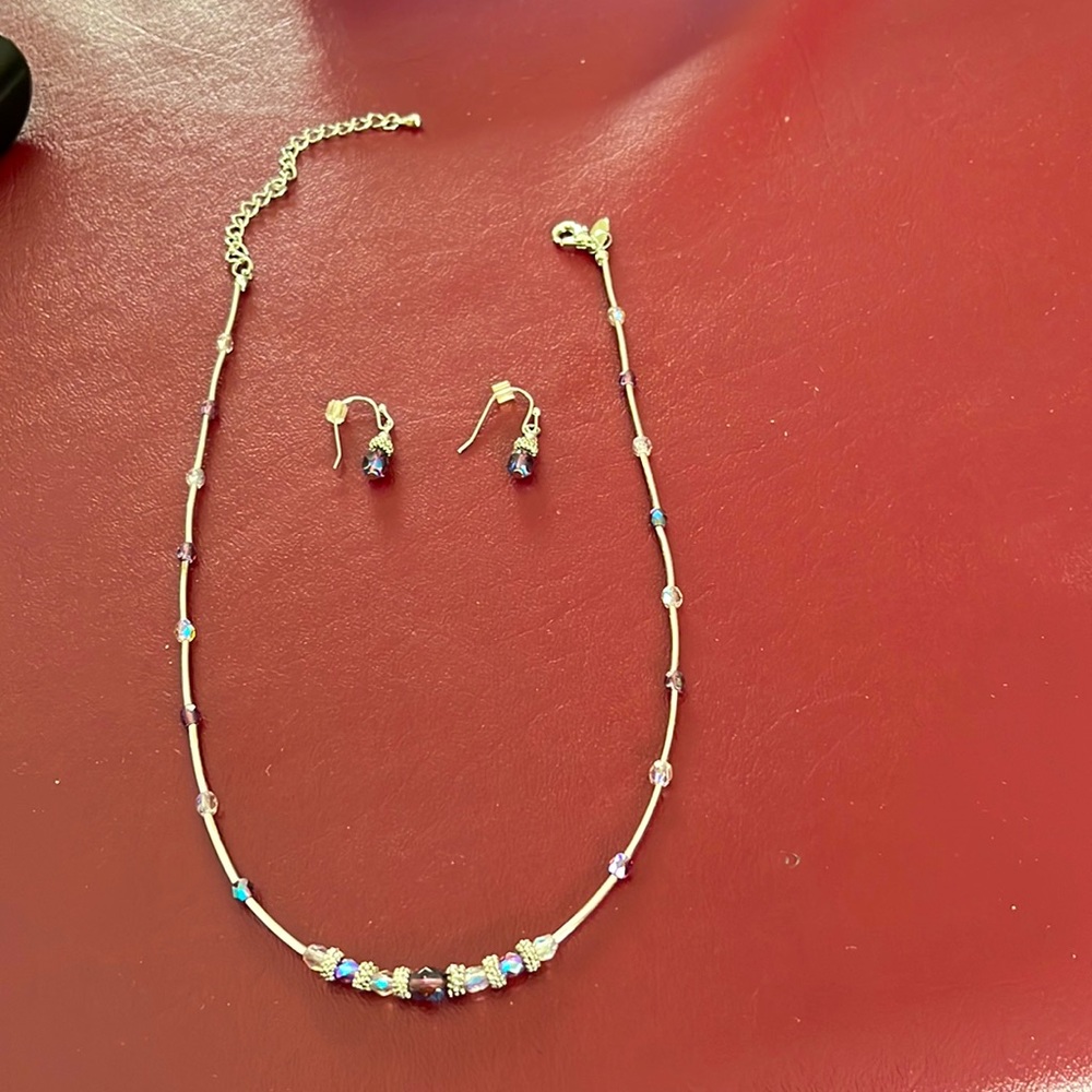 Lia Sophia Necklace & Earrings